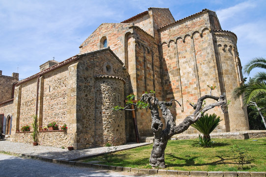 Sanctuary of St. Maria d' Anglona. Tursi. Basilicata. Italy.