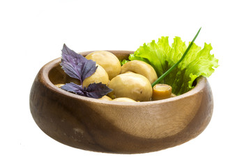 Ripe fresh Champignon