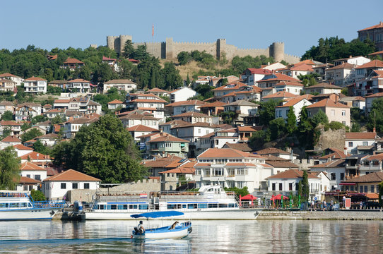Old Ohrid And Samoil Castle, Republic Of Macedonia