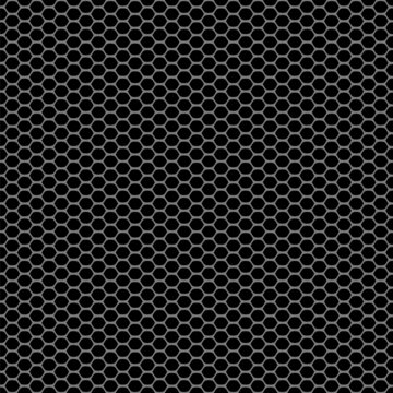 Black carbon abstract geometric seamless pattern, vector