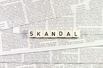 Obraz premium Skandal