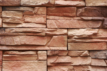 Ancient brick wall.