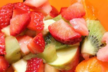 frischer Obstsalat....