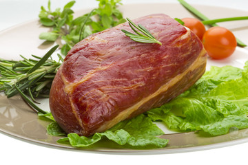 Smoked beef