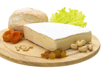 piece of Brie cheese