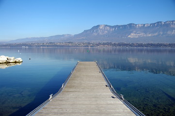 Fototapeta na wymiar Jezioro Bourget, Sabaudia
