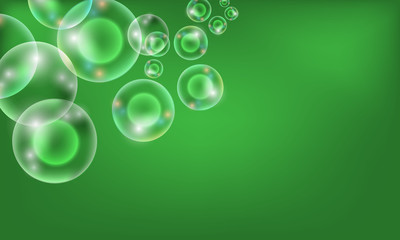 green abstract background