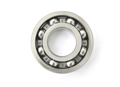 roller bearing on an isolated background