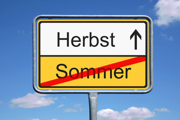 Herbstanfang