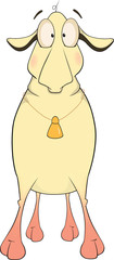 Sheep. Cartoon