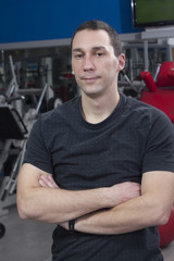 Obraz premium gym instructor