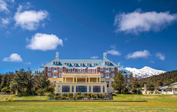 Chateau Tongariro Im Tongariro Nationalpark