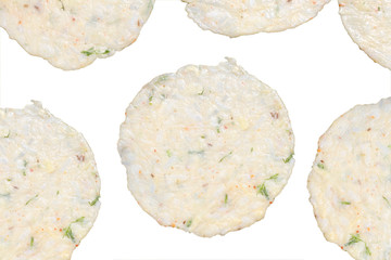 indian potato salty and spicy papad