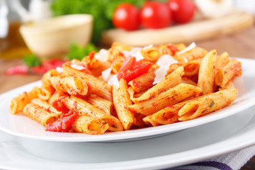 Penne arrabiata