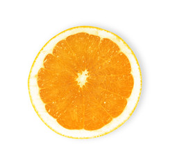 Fototapeta na wymiar Slice of orange