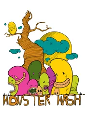 Outdoor kussens Monster puree © Tshirt-Factory.com