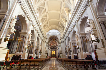 Cattedrale di Palermo_navata centrale_Sicilia