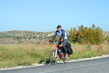 Obraz premium Wycieczka rowerowa.