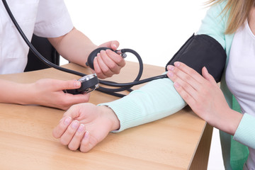 blood pressure measuring in clinic
