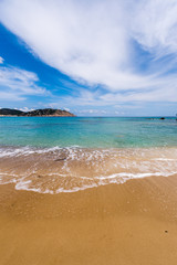 Obraz premium Figueral beach in Ibiza