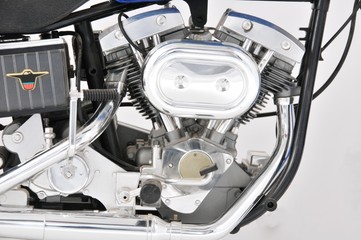 H.D. FXE Motorcycle