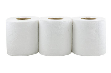 Toilet paper isolated