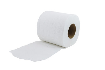 Toilet paper isolated