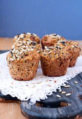 Healthy breakfast muffins