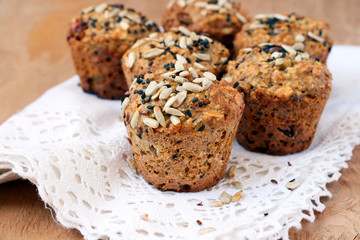 Healthy breakfast muffins