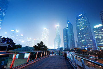 City scene of shanghai