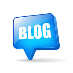 Vector blog bubble