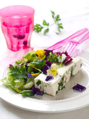 salad with cheese