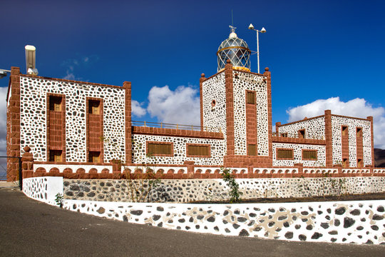 Leuchtturm Faro de la Entallada