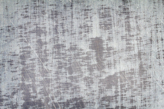 Scratched metal texture background