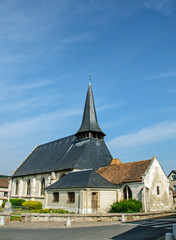 Fototapeta na wymiar Eglise de Saint-Pierre de Manneville (76)