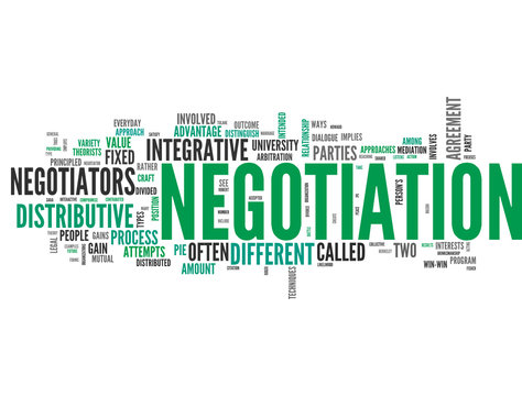 Negotiation (tag cloud)