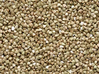 Deurstickers buckwheat grains © fkruger