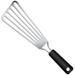 Stainless steel spatula