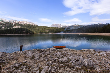 Crno lake  UNESCO world heritage National Park Durmitor