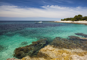 Veli Rat on the island Dugi Otok in Croatia