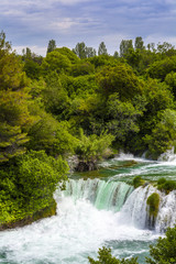 Obraz premium Nationalpark Krka (Kroatien, Dalmatien)