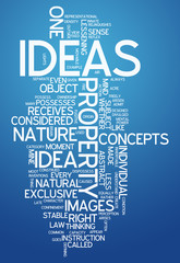Word Cloud "Ideas"