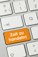Zeit  zu handeln! Tastatur