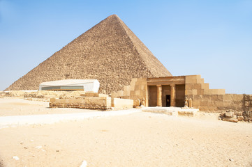 Fototapeta na wymiar Pyramid of Giza, Egypt