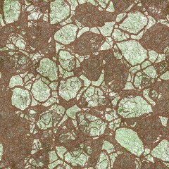 Old relief fresco. Seamless pattern.