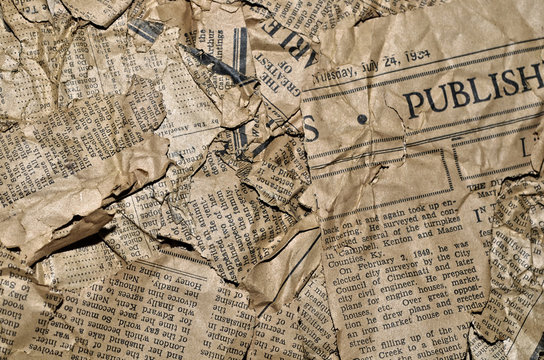 Old Newspaper Background