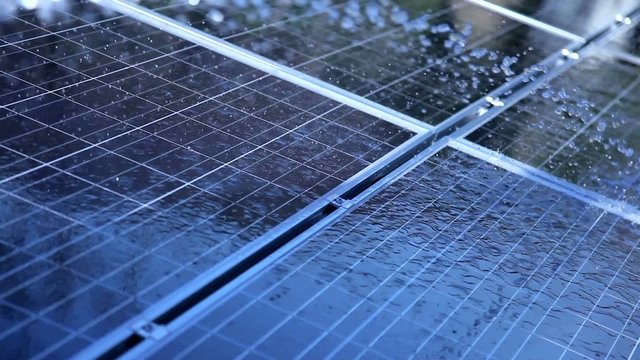 Pulizia pannelli fotovoltaici