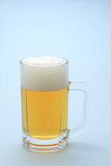 ビール　青バック