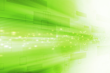 abstract green technology background.