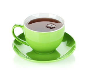 Green tea cup
